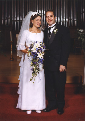 Bride and Groom portrait