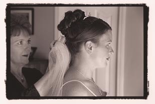 Mom with the veil 